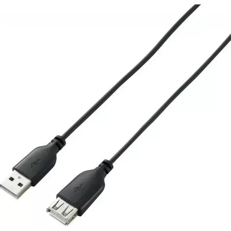 USB 2.0 kaabel Renkforce RF-4080795, USB A USB A-le, 1 m, must