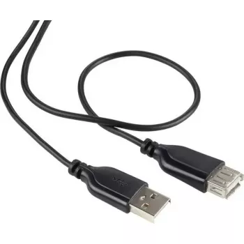 USB 2.0 kaabel Renkforce RF-4080795, USB A USB A-le, 1 m, must