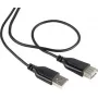 USB 2.0 kaabel Renkforce RF-4080795, USB A USB A-le, 1 m, must