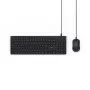Hama CKM-200 klaviatuur Hiir kaasas Kodu/Kontor USB QWERTZ Saksa Must