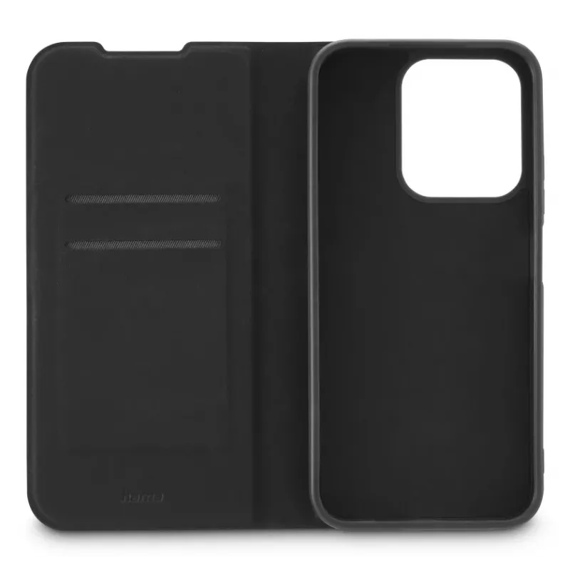 Folio telefoniümbris HAMA Daily Protect Xiaomi Redmi 15C jaoks — mahutab 17,5 cm (6,9 tolli), must, 2 kaarditaskut, lauaalus