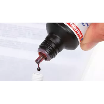 Marker refill Edding T-25, punane tint, 30 ml, üks täitepudel