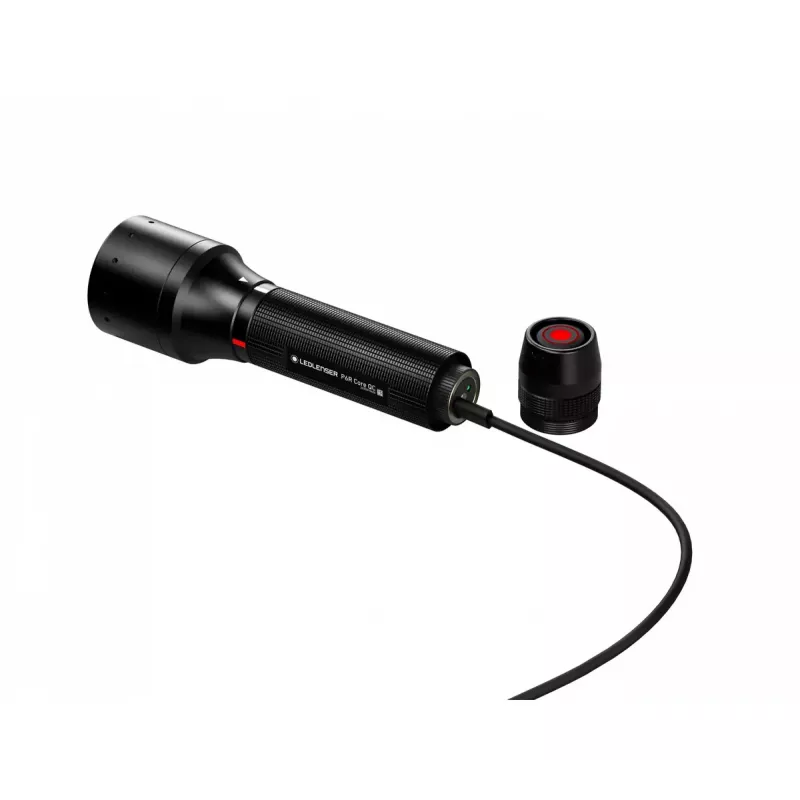 Käeshoitav taskulamp Ledlenser P6R Core QC Must LED Alumiinium IP54 15lm