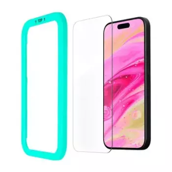 Ekraani/tagapaneeli kaitse LAUT L_IP23A_PG Apple iPhone 15 jaoks, läbipaistev klaas/plast, 1 tk