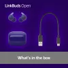 Sony LinkBuds Open WFL910V kõrvaklapid/peakomplekt Juhtmevaba Kõrvasisene Kõned/muusika Bluetooth Violetne