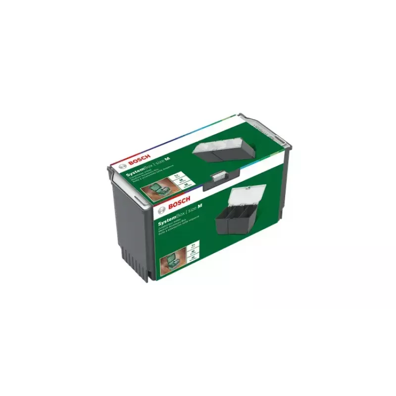 Hoiukarp Bosch SystemBox ristkülikukujuline polüpropüleen 235×105×133 mm Must/Hall