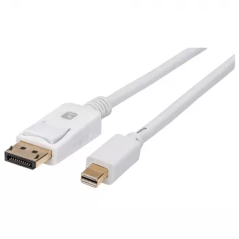 Techly ICOC MDP-010T4K DisplayPorti kaabel 1 m Mini DisplayPort Valge