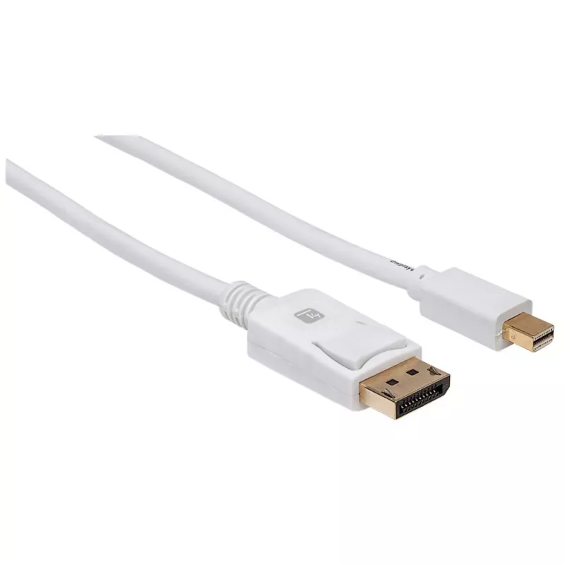 Techly ICOC MDP-010T4K DisplayPorti kaabel 1 m Mini DisplayPort Valge