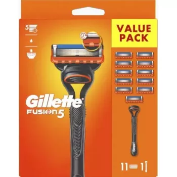 Sirge žilett Gillette Fusion5 — Must/Oranž, 1 tk