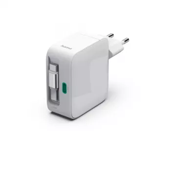 Hama 00201956 mobiilseadme laadija Universaalne Valge AC Siseruumides