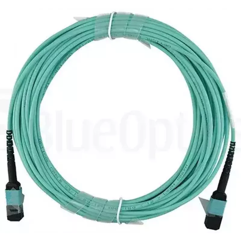 Fiiberoptiline kaabel BlueOptics CBX-STC012BPF-MXXN-MXXN-020M-MTP OM4 20m türkiissinine