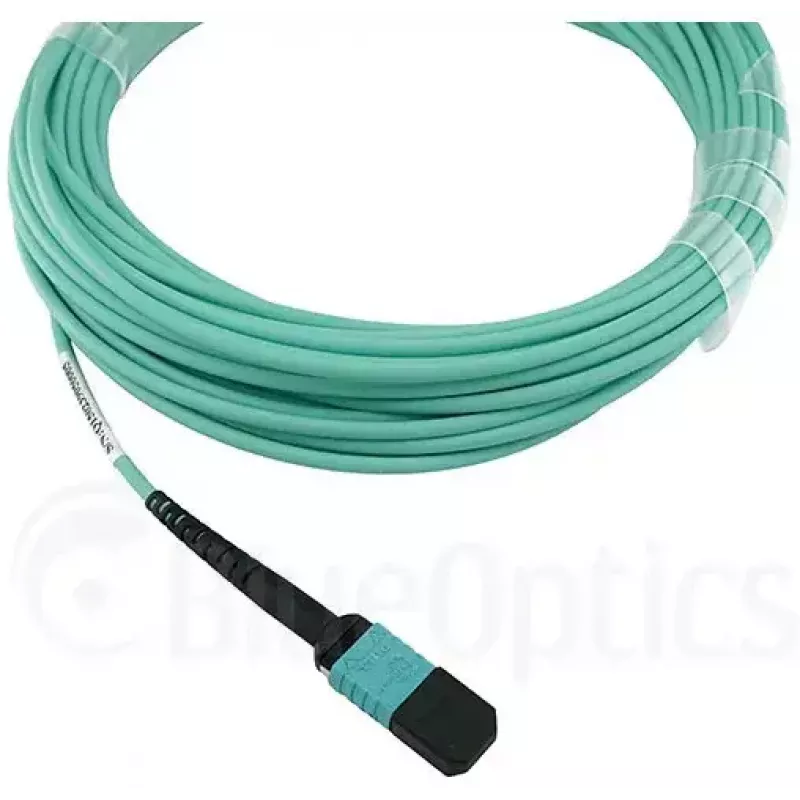 Fiiberoptiline kaabel BlueOptics CBX-STC012BPF-MXXN-MXXN-020M-MTP OM4 20m türkiissinine