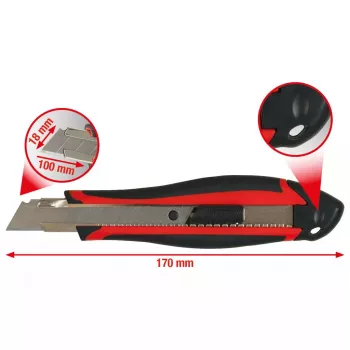 Utility knife KS Tools 907.2135 weight 81 g