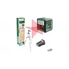 Lasernivelliir Bosch Quigo Plus Uni 0603663602 — kompaktne ristjoonteade koos statiiviga