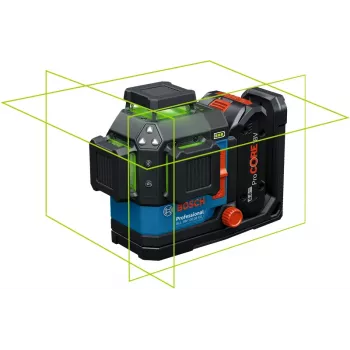 Bosch GLL 18V-120-33 CG rohelise joone laser 1x4,0 Ah (mpn 0601065100)