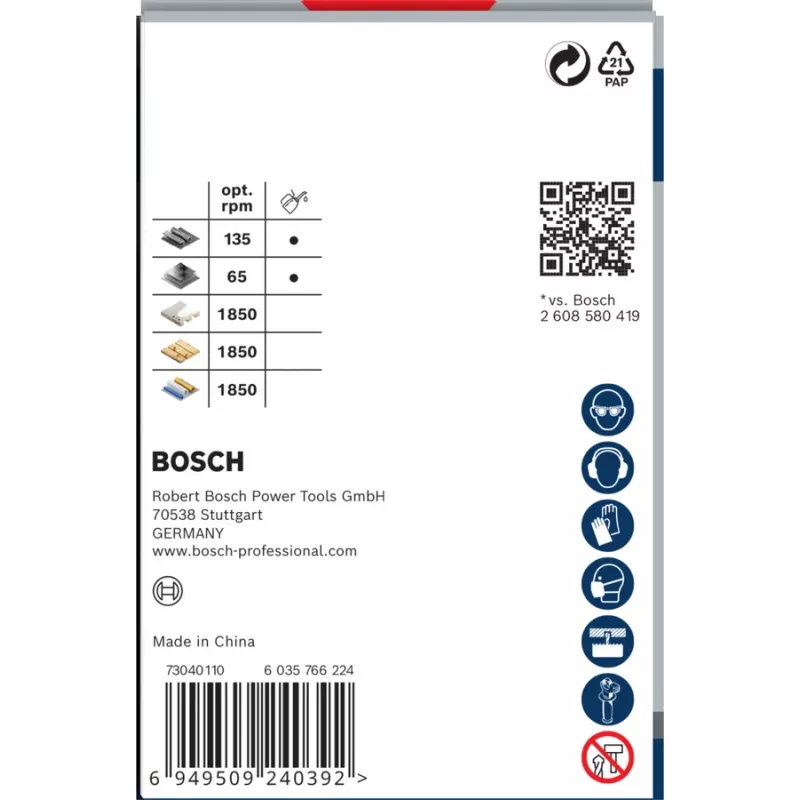 Augupuur Bosch PRO Multi Material PC Plus 44/64 mm — Üksik, 44–64 mm läbimõõt, puurile, kipsplaat/metall/plast/pehme puit