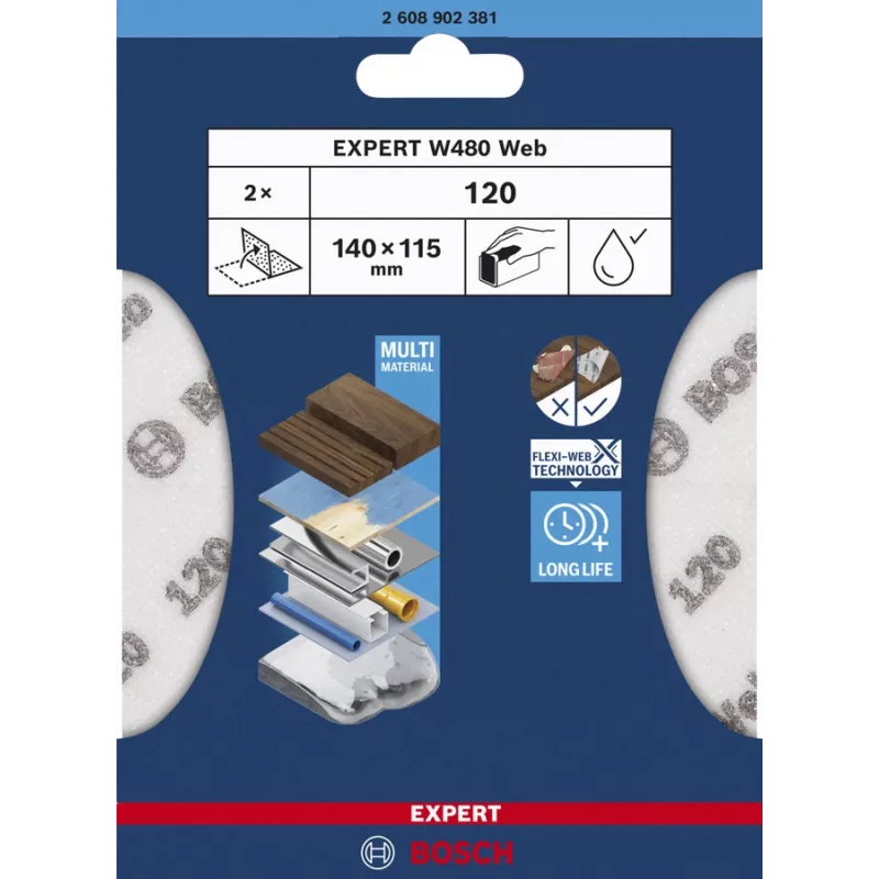 Bosch tarvik 2608902381 — varuosa elektritööriistadele, vastupidav metall/plast konstruktsioon