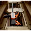 Ratchet clamp Bahco QCB-150 15 cm Must oranž