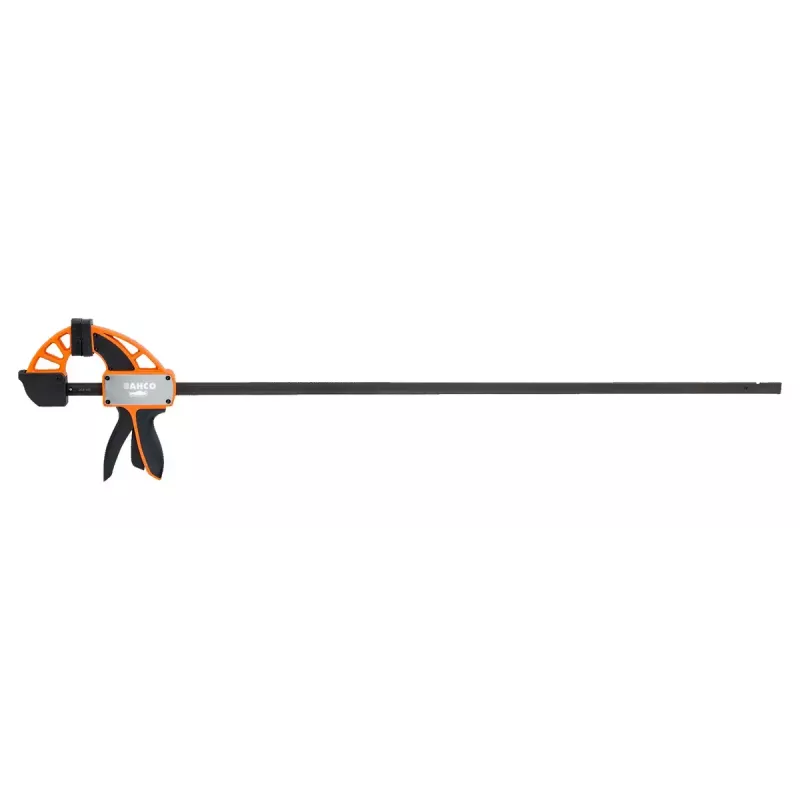 Ratchet clamp Bahco QCB-150 15 cm Must oranž