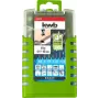 Puuriterade komplekt KWB 258819 19 tk paremale pöörlemine
