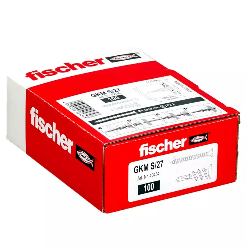 Fischer GKM 27 100 tk 31 mm