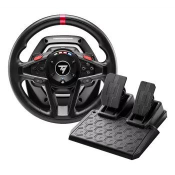 Thrustmaster T128 SimTask Farming Pack Must rool + pedaalid + käiguvaheti PC, PlayStation 4, PlayStation 5