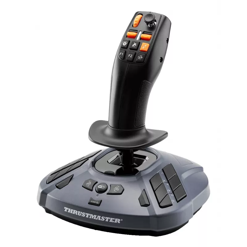 Thrustmaster T128 SimTask Farming Pack Must rool + pedaalid + käiguvaheti PC, PlayStation 4, PlayStation 5