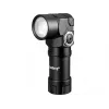 Sandberg Pealamp 500 Duo, Peapaelaga taskulamp, Must, Alumiinium, IP44, LED, 25 lm