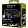 Sandberg Pealamp 500 Duo, Peapaelaga taskulamp, Must, Alumiinium, IP44, LED, 25 lm