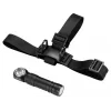 Sandberg Pealamp 1000 Pro, peapaelaga taskulamp, Must, Alumiinium, IP66, LED, 25 lm