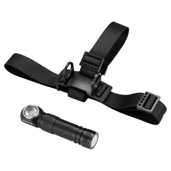 Sandberg Pealamp 1000 Pro, peapaelaga taskulamp, Must, Alumiinium, IP66, LED, 25 lm