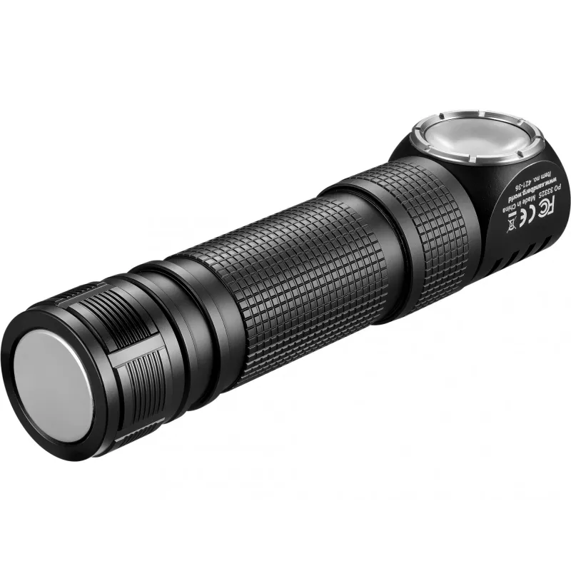Sandberg Pealamp 1000 Pro, peapaelaga taskulamp, Must, Alumiinium, IP66, LED, 25 lm