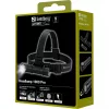 Sandberg Pealamp 1000 Pro, peapaelaga taskulamp, Must, Alumiinium, IP66, LED, 25 lm