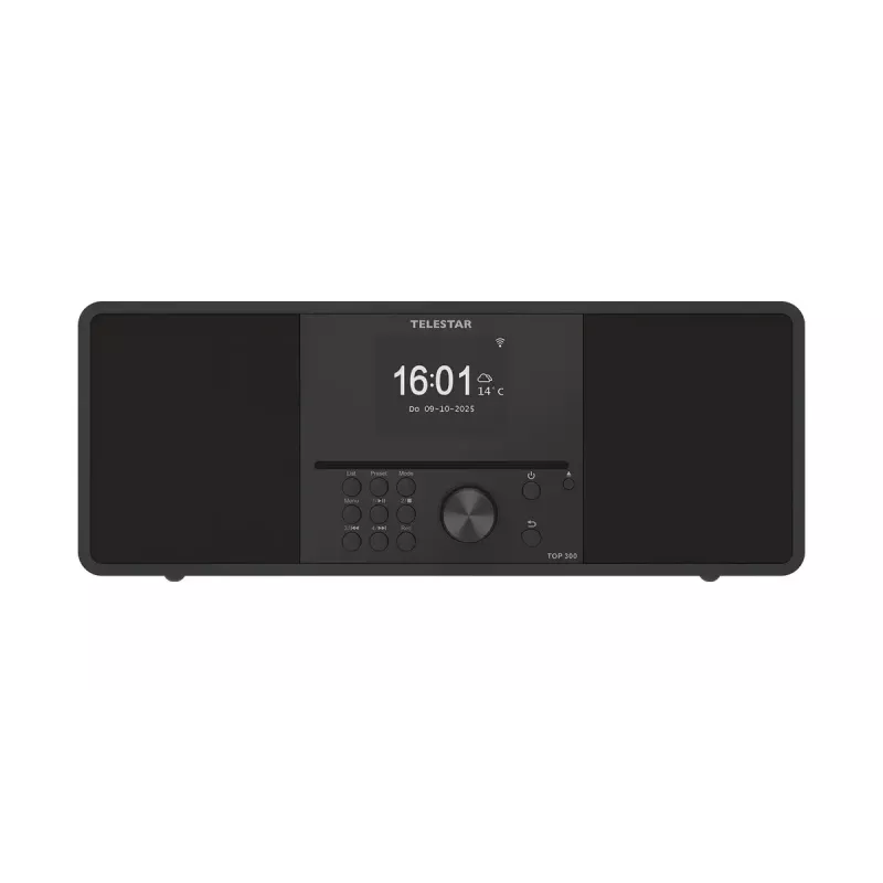 Internetiraadio Imperial Telestar 5700300 — Digitaalne tuuner, DAB+/FM, 30 W RMS, 3,2-tolline TFT, alalisvoolutoide, must