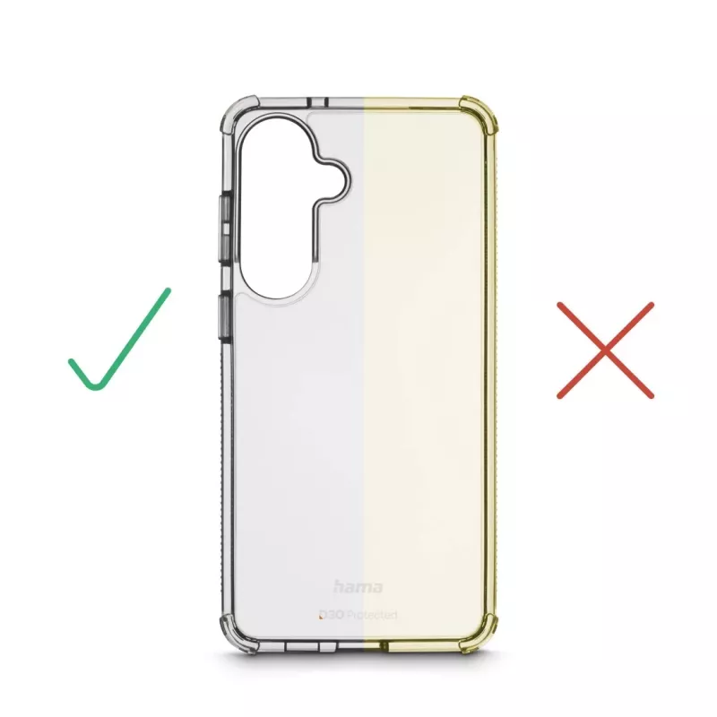HAMA mobiiltelefoni ümbris Hama Extreme Protect Samsung Galaxy S26+ jaoks (17 cm / 6,7 tolli) läbipaistev
