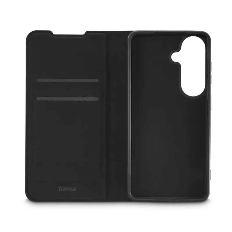 Folio-telefonikott HAMA Daily Protect Samsung Galaxy S26 jaoks, 16 cm (6,3 tolli), must, 2 kaarditaskut, lauajalg