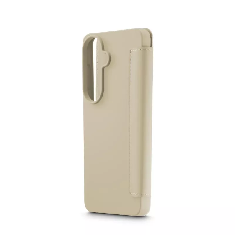 HAMA Fantastic Feel klappümbris Samsung Galaxy S26 jaoks, 16 cm (6,3 tolli), beež, 2 kaarditaskut
