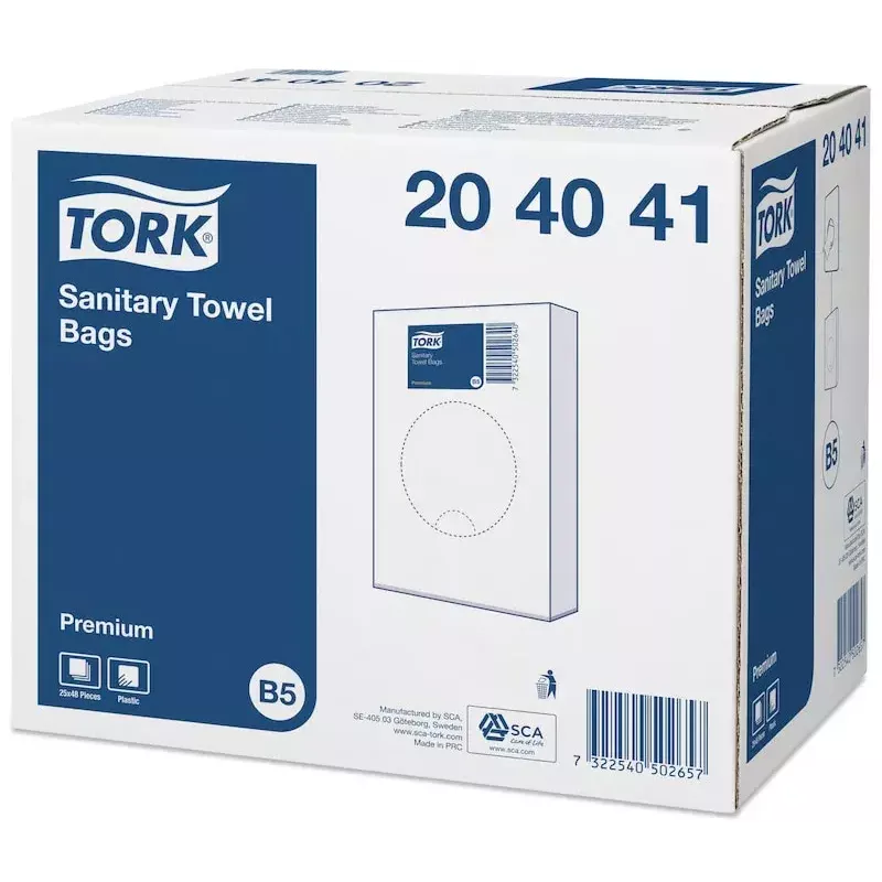 Prügikott Tork 204041 Valge 25 tk