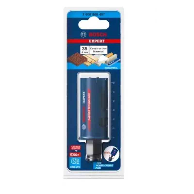 Hole Saw Bosch 2 608 900 457 3.5 cm for Brick Drywall Softwood