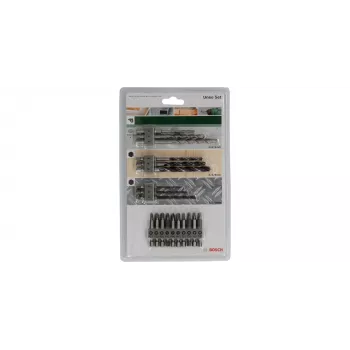 Puuriotsakute komplekt Bosch 2609256989, 19 tk — betoonile, metallile, puidule, roostevaba viimistlusega