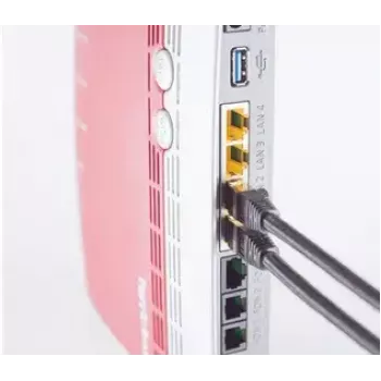 Võrgukaabel ShiverPeaks BS20-60035 RJ-45 Cat6a 3m Must
