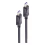 DisplayPort-kaabel ShiverPeaks BS10-81155 1,5 m Must