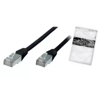 Võrgukaabel ShiverPeaks BS75111-S 1m Cat5e F/UTP Must
