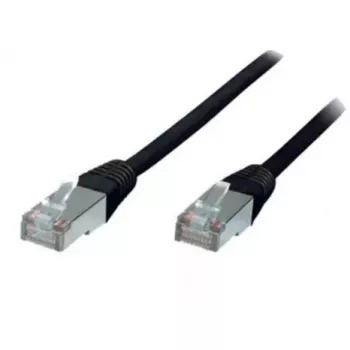 Võrgukaabel ShiverPeaks BS75111-S 1m Cat5e F/UTP Must