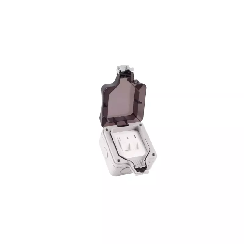 Adapter ShiverPeaks BS08-10102 keystone-mooduli tarvik ABS hall 110×110×85 mm