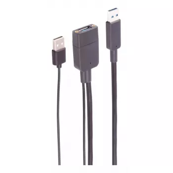 USB-kaabel ShiverPeaks BS30-37075 10 m USB 3.2 Gen 2 Must