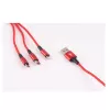 USB kaabel ShiverPeaks BS14-50070 1.2 m USB A USB C Micro-USB B Must