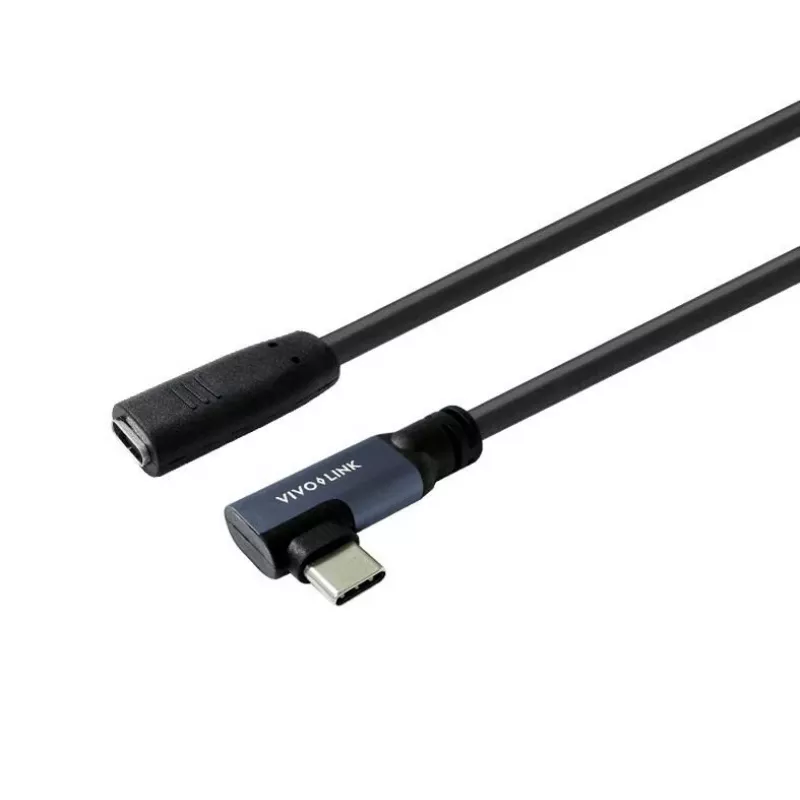 Vivolink PROUSBCMF2A USB-kaabel 2 m USB C Must