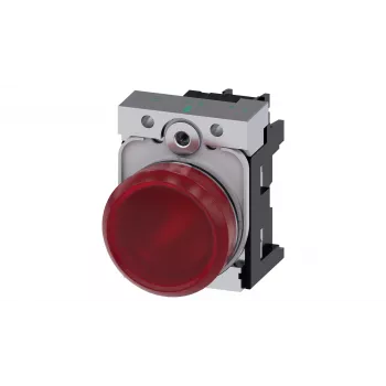 Siemens 3SU1152-6AA20-1AA0 alarmsignaali indikaator 24 V punane