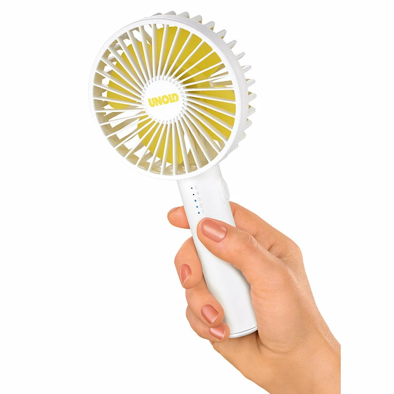 Unold Breezy II valge 10 cm käeshoitav ventilaator